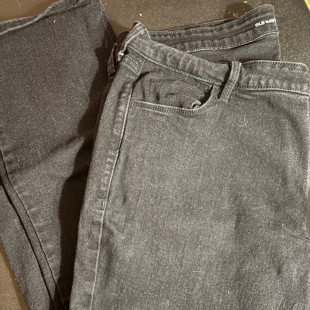 Old Navy black jeans - size 18